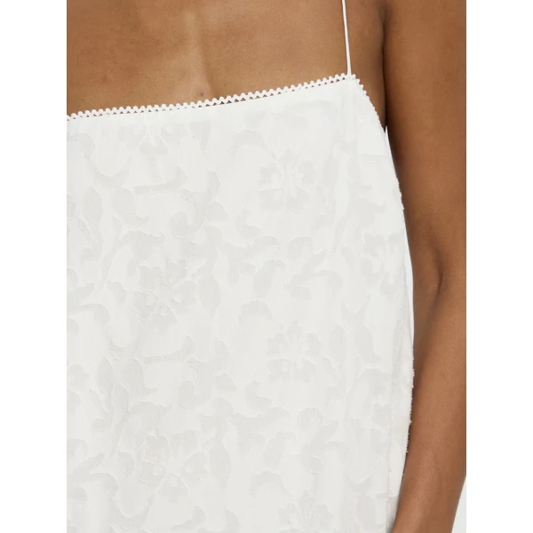 Kivari Ottavia Maxi Dress in Ivory, view 6