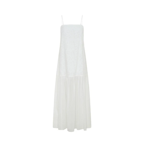 Kivari Ottavia Maxi Dress in Ivory