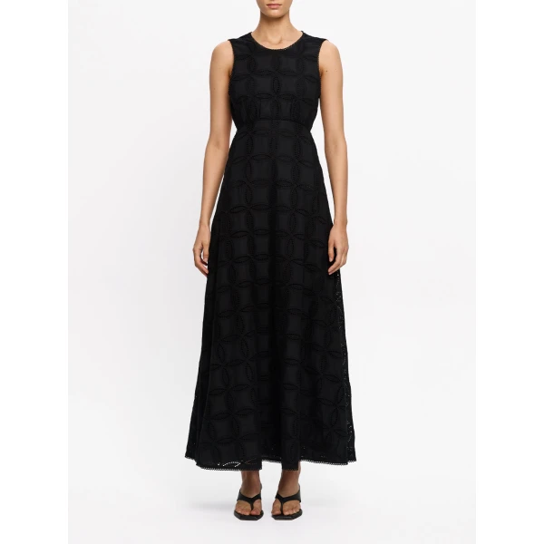 Kivari Rio Maxi Dress in Black, view 6