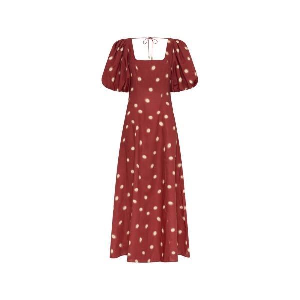 Kivari Saro Maxi Dress in Brick