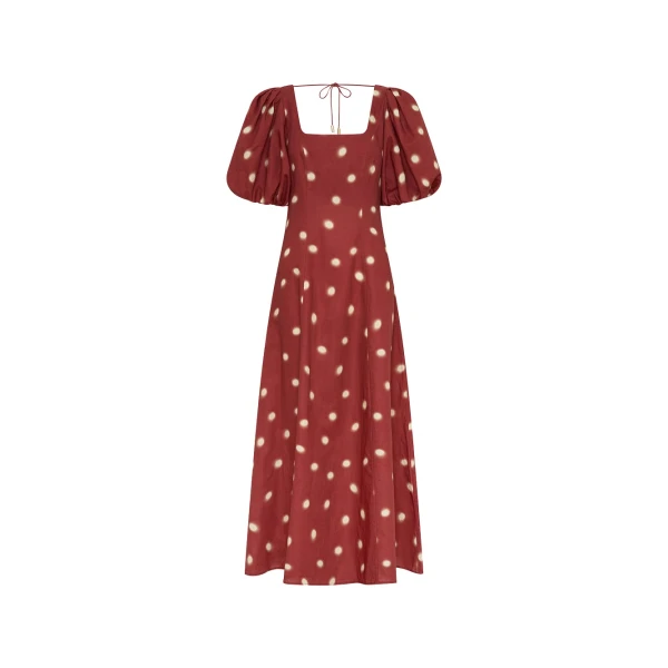 Kivari Saro Maxi Dress in Brick