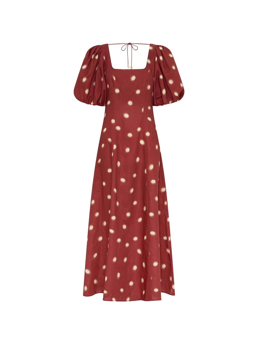 KIVARI Saro Maxi Dress in Brick