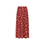 Kivari Saro Maxi Skirt in Brick