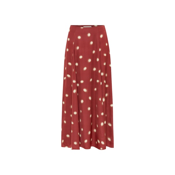 Kivari Saro Maxi Skirt in Brick