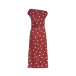Kivari Saro Midi Dress in Brick