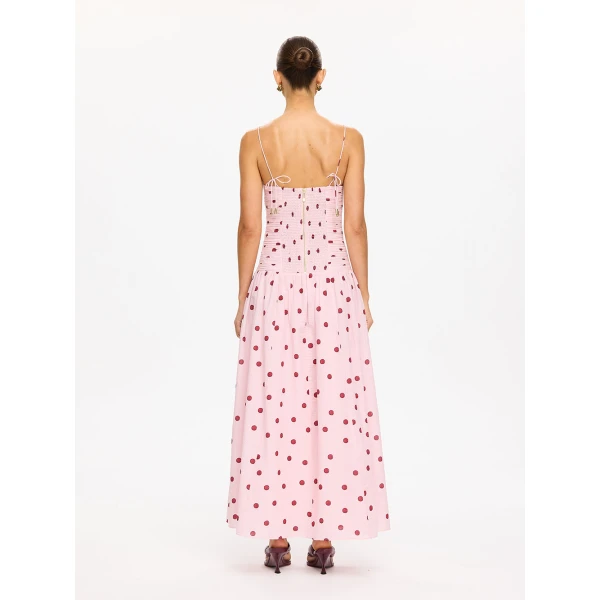 Kivari Sia Maxi Dress in Pink, view 5