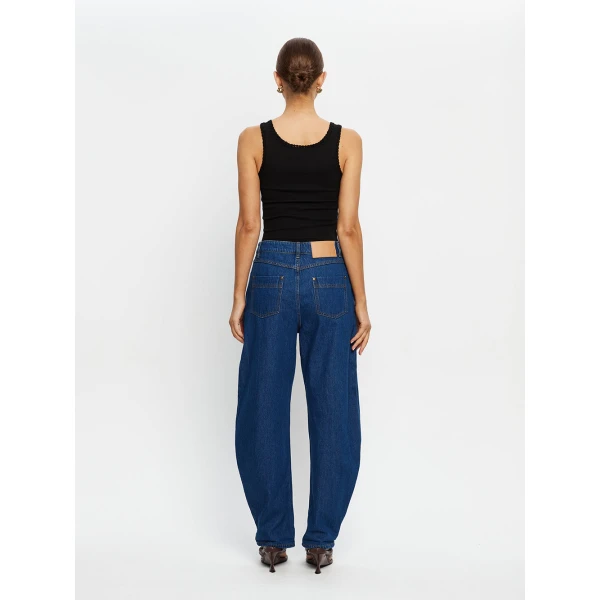 Kivari Tallulah Scoop Tank in Black Top, view 4