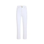 Khaite Abigail Stretch Jean in White