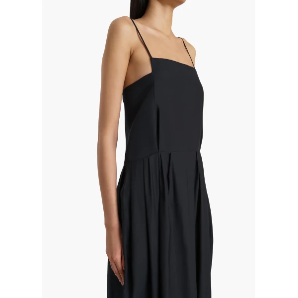 Khaite Adira Dress in Black, view 5