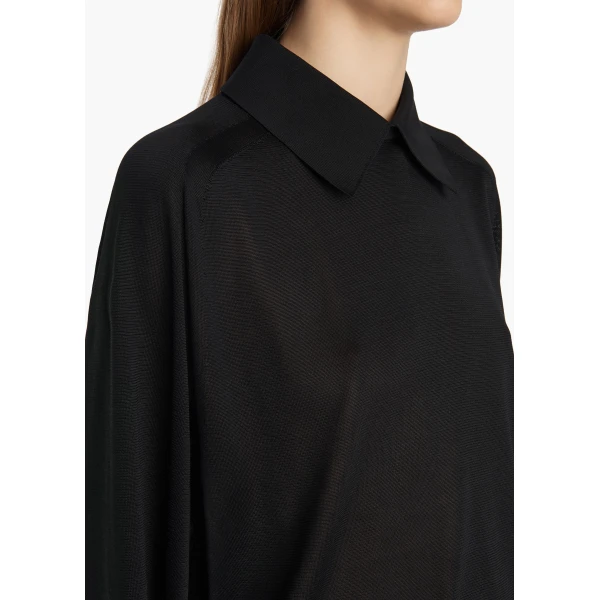 Khaite Alexa Top in Black, view 5