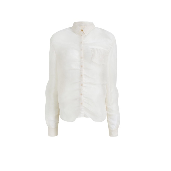 Khaite Allie Top in Chalk