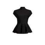 Khaite Andra Top in Black