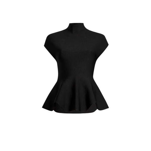 Khaite Andra Top in Black