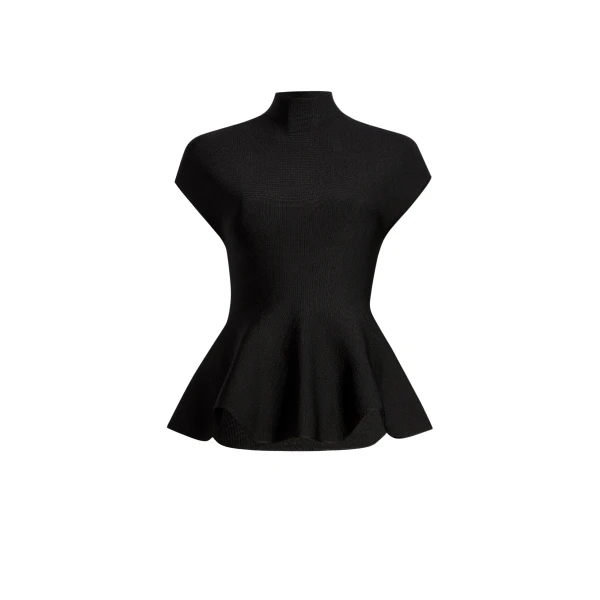 Khaite Andra Top in Black