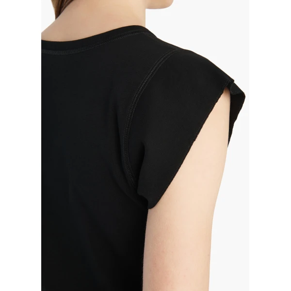Khaite Angel Top in Black, view 6