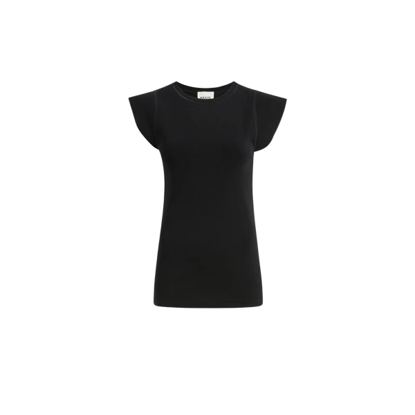 Khaite Angel Top in Black