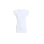 Khaite Angel Top in Chalk