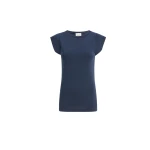 Khaite Angel Top in Dark Navy