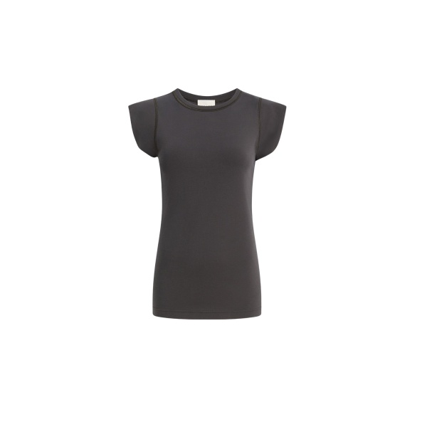 Khaite Angel Top in Dark Umber