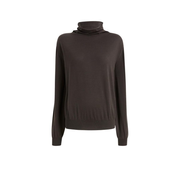 Khaite Annette Sweater in Espresso