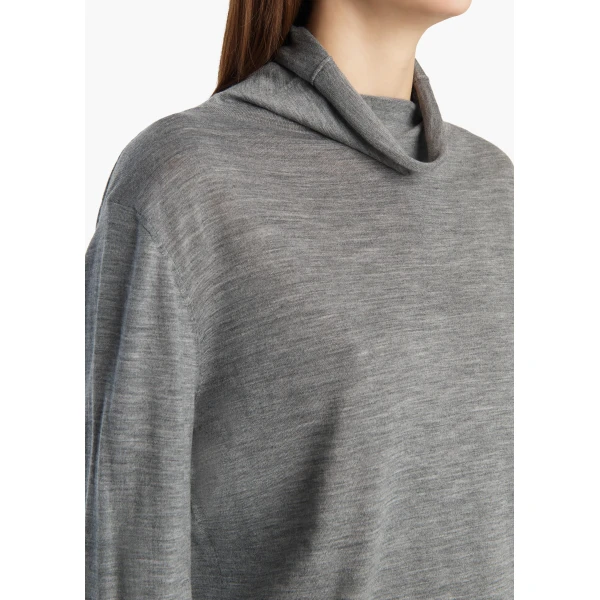 Khaite Annette Sweater in Sterling, view 5