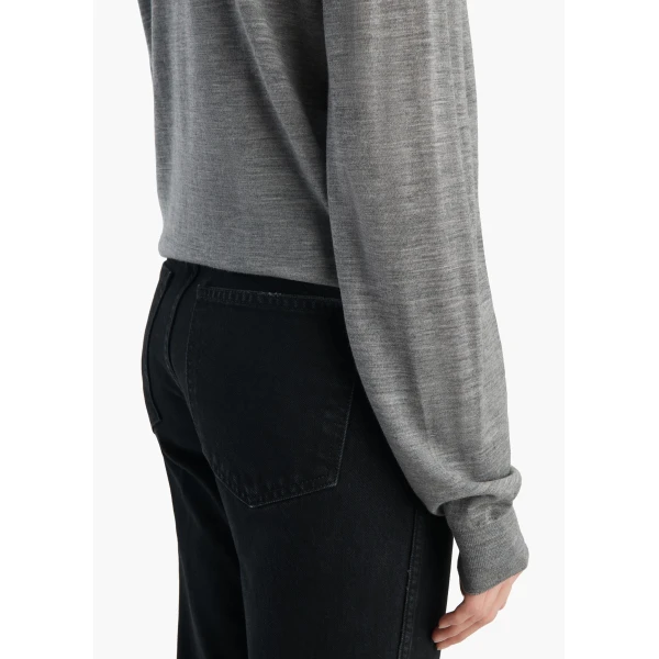 Khaite Annette Sweater in Sterling, view 6