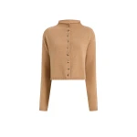 Khaite Annora Cardigan in Camel