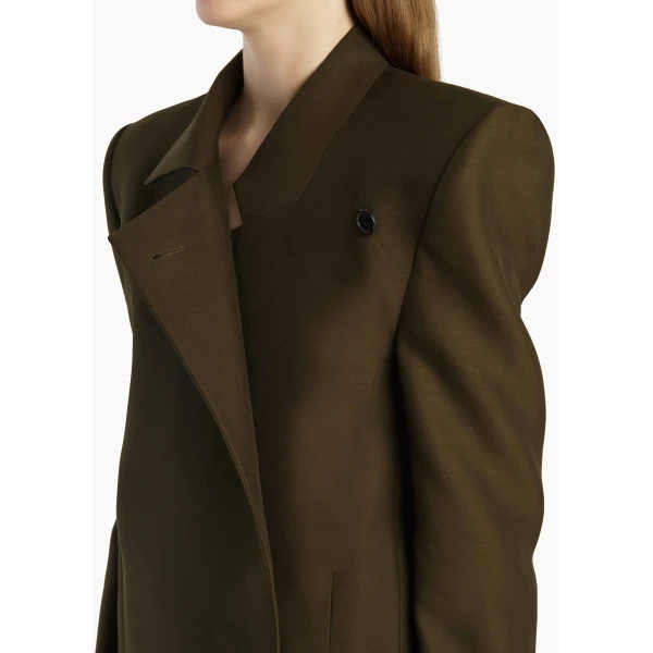 Khaite Armair Jacket in Dark Olive, view 5