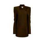 Khaite Armair Jacket in Dark Olive
