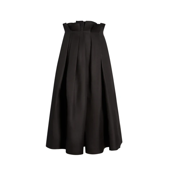 Khaite Astrid Skirt in Black