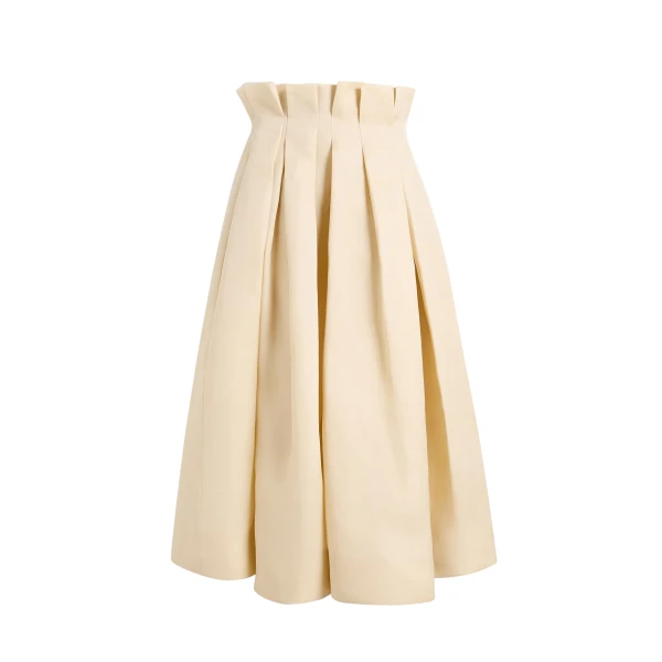 Astrid Skirt in Ivory Glow
