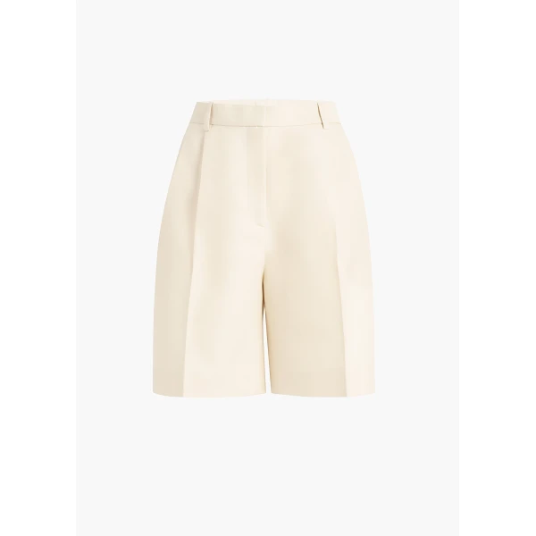 Khaite Auggie Short in Ivory Glow, view 2