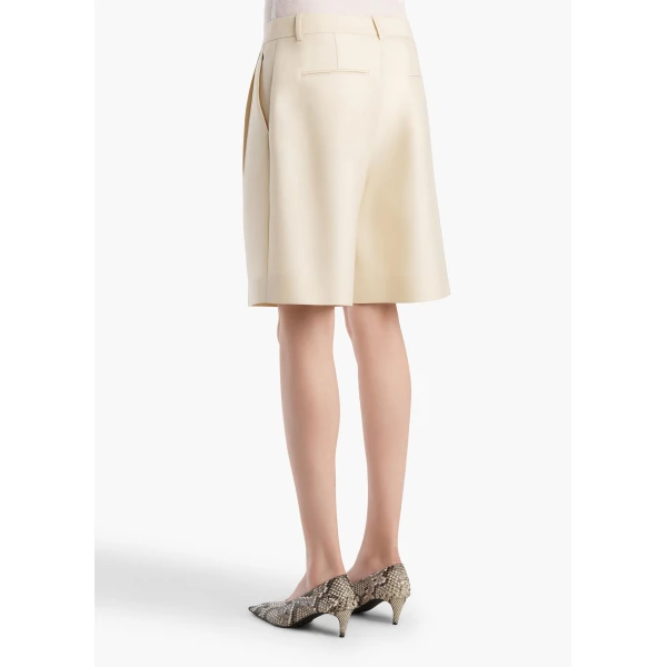 Khaite Auggie Short in Ivory Glow, view 5