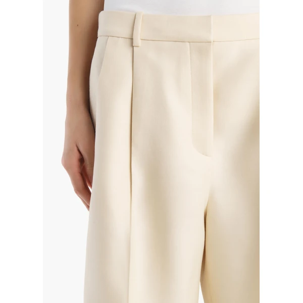 Khaite Auggie Short in Ivory Glow, view 6
