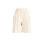 Khaite Auggie Short in Ivory Glow