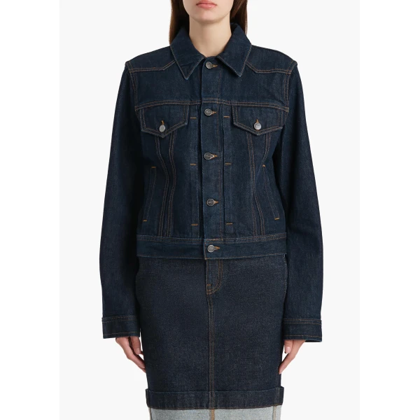 Khaite Augustine Jacket in Benson, view 3