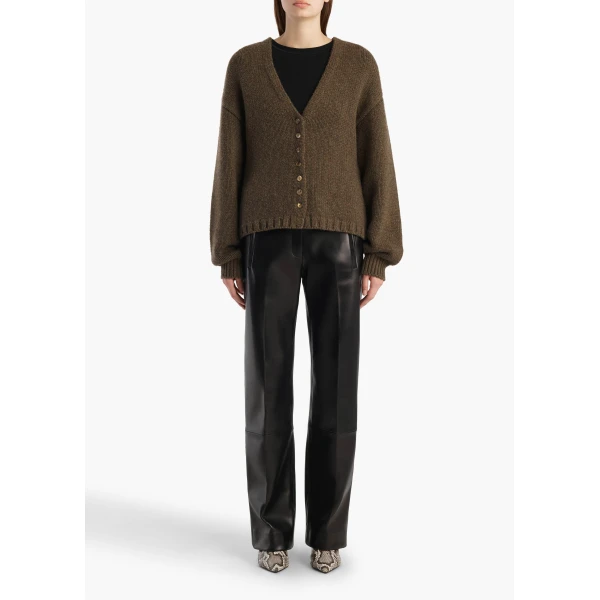 Khaite Axel Cardigan in Artichoke, view 2