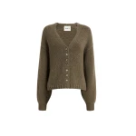 Khaite Axel Cardigan in Artichoke