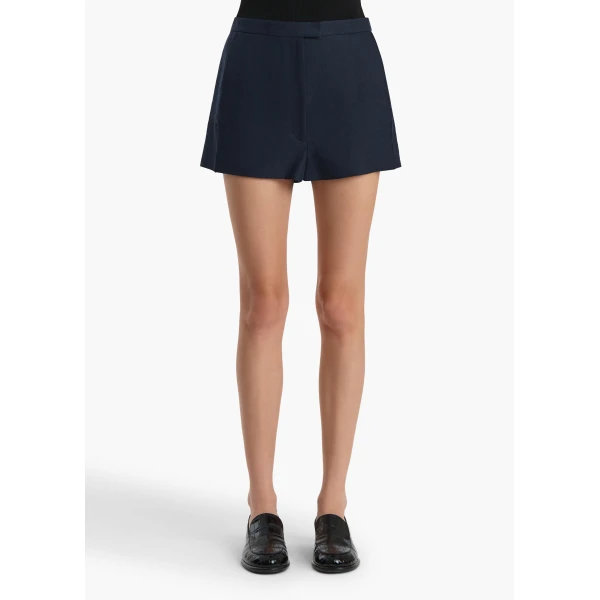 Khaite Blane Short in Dark Navy, view 3