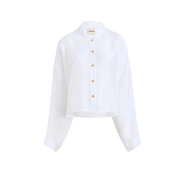 Khaite Bodine Top in Chalk