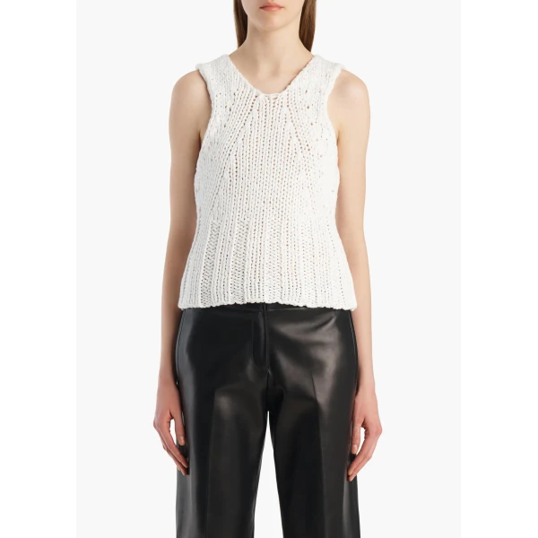 Khaite Cassie Top in Glaze, view 3