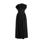 Khaite Claude Dress in Black