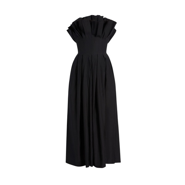 Khaite Claude Dress in Black