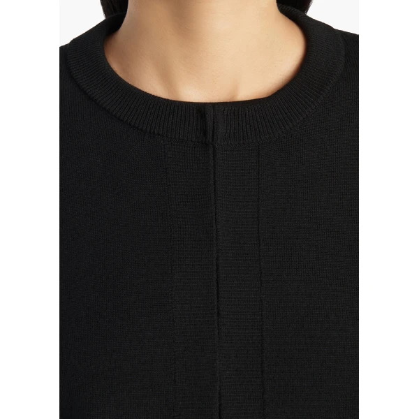 Khaite Cooper Cardigan in Black, view 6