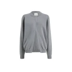 Khaite Cooper Cardigan in Sterling