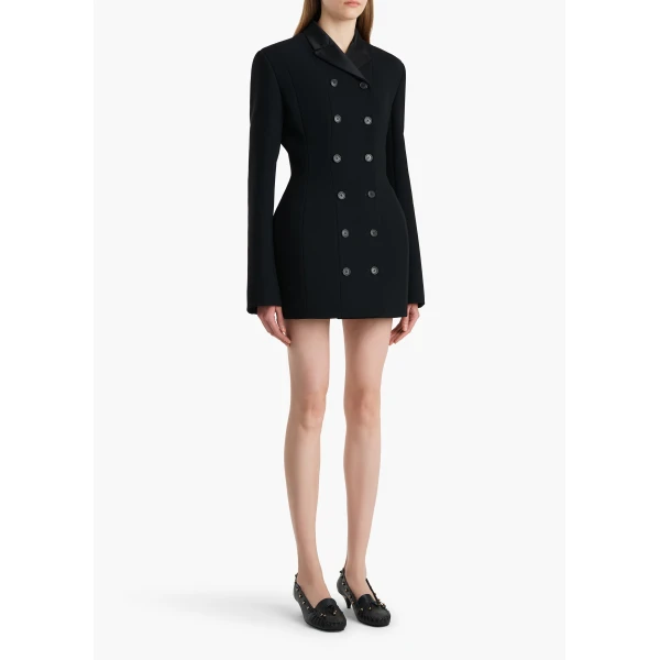 Khaite Dalen Jacket in Black, view 2