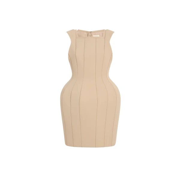 Dan Dress in Tea Stain