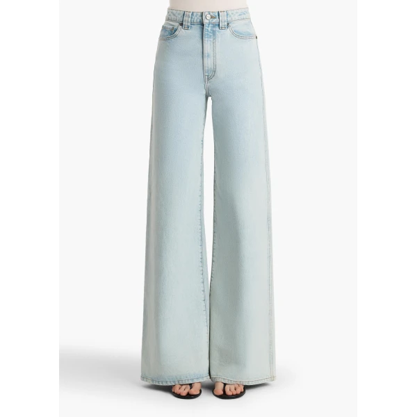 Khaite Dane Stretch Jean in Shelburne, view 3