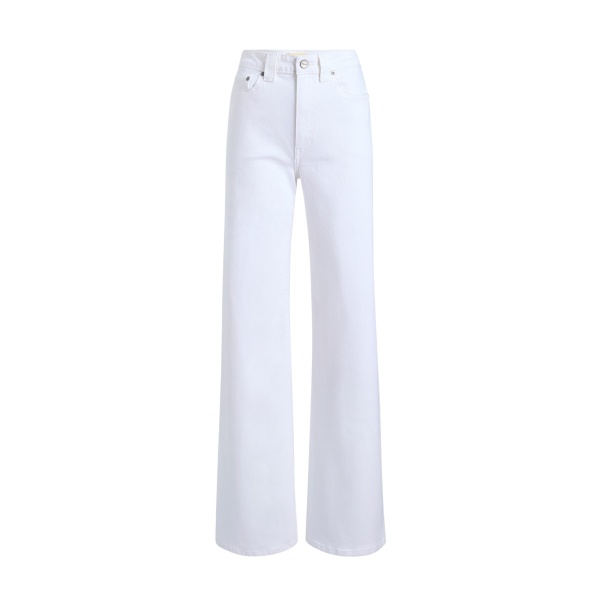 Khaite Dane Stretch Jean in White