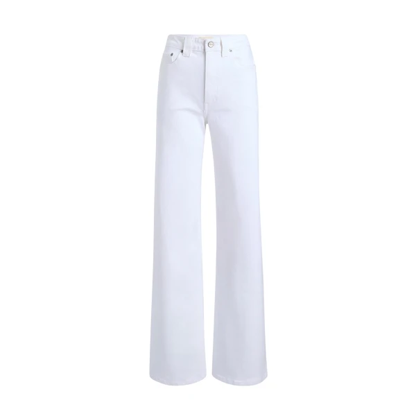 Khaite Dane Stretch Jean in White